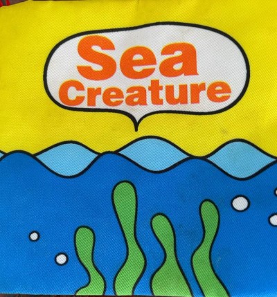 Snowie Soft Crinkle Cloth Book ( Sea Creatures)